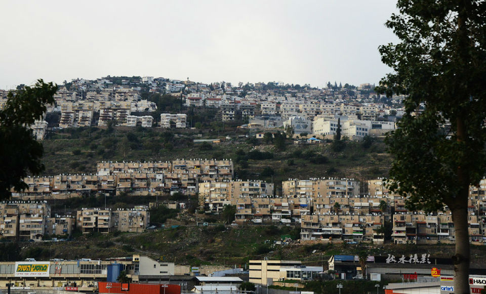 加利利海边山上的犹太人居民区